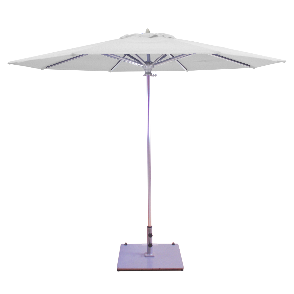 Galtech 9' Deluxe Commercial Single Pole Patio Umbrella Canvas