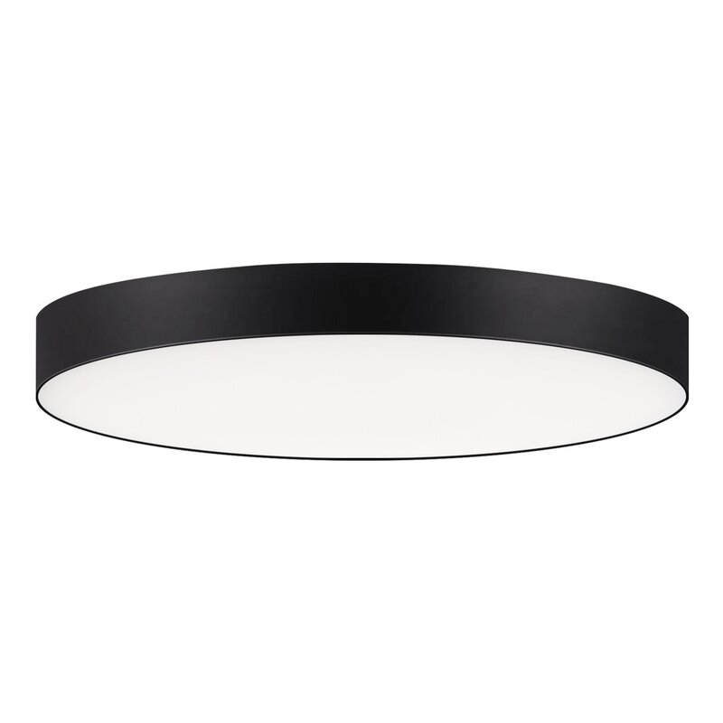 light simple circle led flush mount